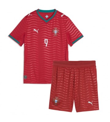 Portugal Goncalo Ramos #9 Hjemmebanetrøje Børn VM 2026 Kortærmet (+ Korte bukser)